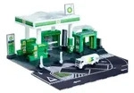 Petrol Station BP + 1 Vehicle