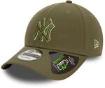 New Era 9Forty Strapback Cap - OUTLINE New York Yankees oliv