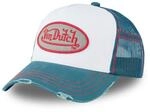 Von Dutch Trucker Mesh Snapback Cap - VINTAGE t&uuml;rkis