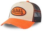 Von Dutch Trucker Mesh Snapback Cap - VINTAGE beige