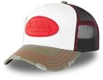 Von Dutch Trucker Mesh Snapback Cap - VINTAGE oliv