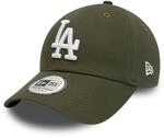 New Era 9Twenty Casual Classics Cap Los Angeles Dodgers oliv