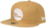 New Era 9Fifty Snapback Cap - Philadelphia 76ers panama tan