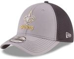 New Era 39Thirty Stretch Mesh Cap - New Orleans Saints