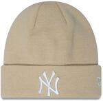 New Era Winterm&uuml;tze CUFF Beanie New York Yankees stone beige