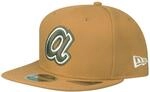 New Era Original-Fit Snapback Cap - Atlanta Braves pan tan