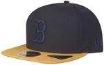 New Era Original-Fit Snapback Cap - Boston Red Sox navy tan
