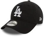 New Era 9Twenty Cap - WASHED Los Angeles Dodgers schwarz