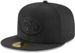 New Era 59Fifty Kinder Cap - BLACK San Francisco 49ers