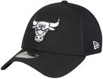 New Era 39Thirty Stretch Mesh Cap - Chicago Bulls schwarz