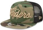 New Era 9Fifty Mesh Snapback Cap Las Vegas Raiders wood camo