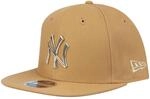 New Era 9Fifty Original Snapback Cap New York Yankees tan