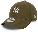 New Era 9Forty Strap Cap - SOFT CORD New York Yankees oliv