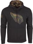 New Era Fleece Hoody - NFL Arizona Cardinals schwarz / camo
