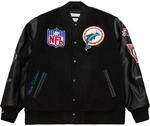 Mitchell & Ness Varsity Jacke BLACKOUT Miami Dolphins