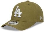 New Era 9Forty M-Crown Cap - LEINEN Los Angeles Dodgers oliv