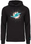 New Era Fleece Hoody - NFL Miami Dolphins 2.0 schwarz
