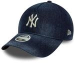 New Era 9Twenty Damen Cap - WASHED DENIM NY Yankees navy
