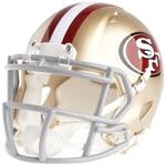 Riddell Mini Football Helm - NFL Speed San Francisco 49ers