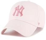 47 Brand Strapback Cap - CLEAN UP New York Yankees hell rosa