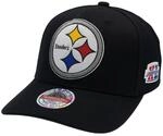 M&N Stretch Snapback Classic Red Cap - Pittsburgh Steelers