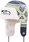 New Era Winterm&uuml;tze FESTIVE TRAPPER - Seattle Seahawks