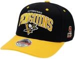 M&N Stretch Snapback Classic Red Cap - Pittsburgh Penguins