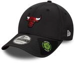 New Era 9Forty Strapback Cap MIDI Chicago Bulls schwarz