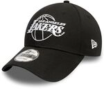 New Era 9Forty Snapback Cap - NBA Los Angeles Lakers schwarz