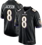 Nike GAME Jersey Baltimore Ravens #8 Lamar Jackson