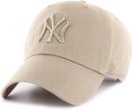 47 Brand Adjustable Cap - CLEAN UP New York Yankees khaki