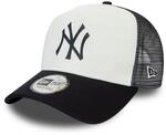 New Era 9Forty A-Frame Trucker Cap - New York Yankees wei&szlig;