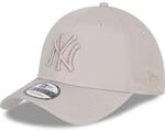 New Era 9Forty Strapback Cap - New York Yankees stone grau