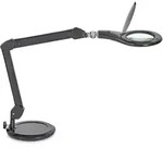 MAUL Lupenleuchte MAULmakro LED 6.500 K Standfu&szlig; schwarz