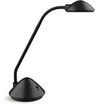 MAUL Tischleuchte MAULarc LED 3.000 K Standfu&szlig; schwarz
