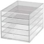 Acryl-Schubladenbox, DIN A4, 5 Laden
