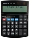 MAUL Tischrechner MTL 700 Solar Batterie 2-zeilig, 12 Ziffern schwarz