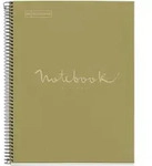 MIQUELRIUS Notizbuch Eco Emotions 1 A4 liniert Spiralbildung pink