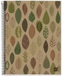 MIQUELRIUS Notizbuch Eco Design 4 A4 liniert Spiralbildung Bl&auml;tter colour mix
