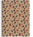 MIQUELRIUS Notizbuch Eco Design 1 A4 kariert Spiralbildung Konfetti colour mix