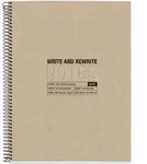 MIQUELRIUS Notizbuch Eco Design 4 A4 liniert Spiralbildung beige schwarz