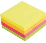 DELI Haftnotizen 75 g/m2 400 Blatt 7.6 x 7.6 cm farbig sortiert