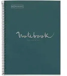 MIQUELRIUS Notizbuch Eco Emotions 1 A4 kariert Spiralbildung blau