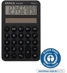 MAUL Taschenrechner ECO MD 1 Solar 1-zeilig, 10 Ziffern schwarz