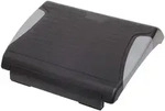 MAUL Fu&szlig;st&uuml;tze MAULsolid 37 x 25 cm Gummi h&ouml;henverstellbar schwarz
