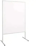 MAUL Moderationstafel MAULstandard Standfu&szlig; 61 x 120 x 191 cm wei&szlig;