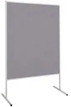 MAUL Moderationstafel MAULstandard Standfu&szlig; 61 x 120 x 191 cm grau