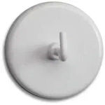 Kraftmagnet mit Haken &Oslash; 47 mm, 12 kg, 5 St.