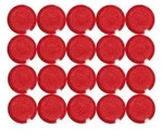 Facetterand-Magnet MAULpro &Oslash; 15 mm, 0,17 kg, 20 St.