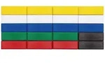 Facetterand-Magnet MAULpro 53 x 18 mm, 1 kg, 20 St.